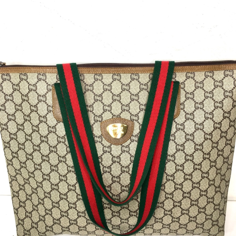 Authentic Gucci brown monogram tote bag.  Price is not negotiable - Picture 11 of 16